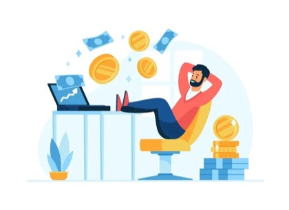 Illustration of an additional income stream