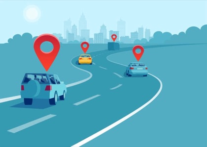 Illustration of an expanding vehicle service network